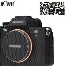 바디 스티커 보호 스킨 소니 a7m4 alpha 7iv a7iv anti-scratch 바디 스티커 매트릭스 블랙