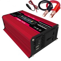 수정 된 사인파 피크 1000W 12V 220V/110V LED 자동차 전원 인버터 변환기 충전기 어댑터 듀얼 USB 전압 변, 02 220V