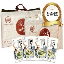 하동섬진강 고향집 재첩국 500g(국내산100%), 선물세트10팩