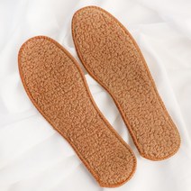발편한 뽀글이 털 신발 운동화 깔창 발열 양털 족저근막염 보온