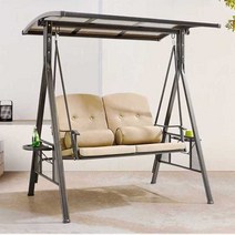 야외 철제 그네 전원 고급형 카페 마당 스윙 체어 가드닝 행잉, G옵션 이미지 참조