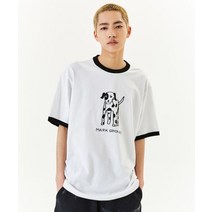 마크곤잘레스 MG PUP 링거 티셔츠 화이트