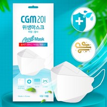 CGM201 1매입 개별포장 3D 입체 비말 일회용 마스크 10매, 1set, 10매입
