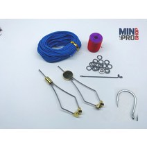 [민프로샵] (어시스트 훅 DIY 용품) 세라믹 보빈 타잉실 Diy 훅 솔리드링 케블라 니들, 케블라 라인0.7mm