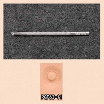 불박기 가죽 도장 1pcs 가죽 인쇄 도구 합금 안장 만들기 조각 수제 공예 펀치 금속, pgf63-11