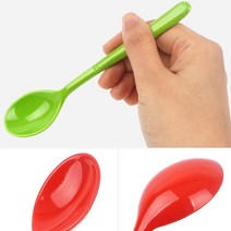 플라스틱스푼 미니숟가락 플라스틱 요거트 커피 스푼