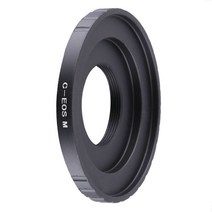 C-EM CCTV 렌즈 C 마운트 16mm 1/2 "CCTV 캐논 EF-M EOS M M3 M5 M10 카메라 용 어댑터, 한개옵션0