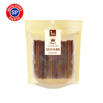 찬스 1kg 대용량 수제간식 오리&황태