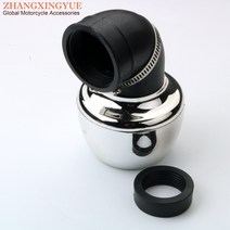 35mm 48mm 오토바이 고성능 에어 필터 혼다 ATV 카트 스쿠터 GY6 50cc 125cc 200cc Carb, 한개옵션0