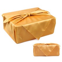 선물 포장 공단보자기 금색 10장 사이즈선택, 특대
