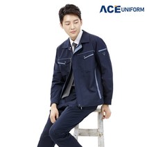 에이스유니폼 여름작업복 ACE-1603 근무복 상의 바지, 32