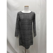 XS [LAP] 겉기모 체크 원피스 (1002866)