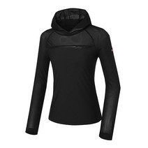 *본사직영* [와이드앵글] 여성 WL W.ICE 후드 메쉬 티셔츠 L WWM22202Z1