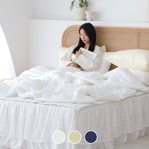 베이직톤 간절기 핸드메이드 퀼팅 셔링 여름 차렵이불 풀세트