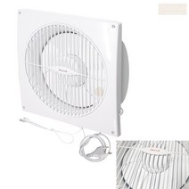 자동계폐식 욕실용 설치형 환기팬 날개 25cm 프로팰러 배기휀 환기구