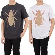 드리스 반 노튼 드리스반노튼 버그 프린팅 반팔 티셔츠 1602M