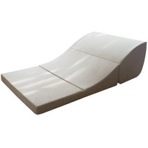 위편한 높은 베개 침대등받이 대형 역류성식도염 구션, 4. 커피 3단 반원형 베개_102x65x26cm