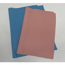 가장싼집 562.이중지 울 양면 핸드메이드 코트지 2컬러, 스카이블루