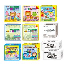 종이나라 학습교재용 양면색종이 4000p, 40색, 1개