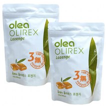 올레아 올리렉스 로렌지 허브캔디, 120g, 2개