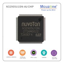 컴퓨터 N32905U1DN NUVOTON ARM926 코어 기반 Soc 칩 32MB DDR USB lcd3 CMOS 인터페이스 j페그 코덱 QFP128, [01] Black