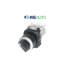 KG-AUTO 셀렉터스위치 25파이 KGS-J2M1 KGS-J2R1 KGS-J3M2 KGS-J3R2 알루미늄 매입형(2단 수동/자동 3단 수동/자동), 2a2b, KGS-J3M2(3단 수동)