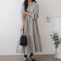 나나쿠스 시간의 완성 후드원피스 데일리 롱원피스 빅사이즈 원피스