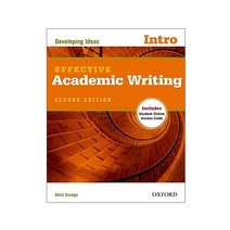 [이펙티브 아카데믹 라이팅] Effective Academic Writing Intro (2E), 영어영역
