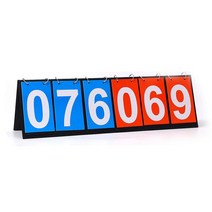 체육대회 경기용 세자리 점수판 스코어보드 스포츠