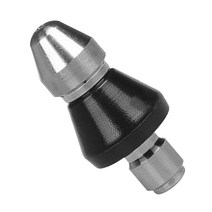 Royalways 3/8 하수구 청소 분사 노즐 회전식 방사 드레인 하수구 제트기 노즐 H, 1개