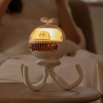 베이비커넥트 유모차 선풍기 휴대용 저소음 문어발 집게 거치대, 벚꽃가루