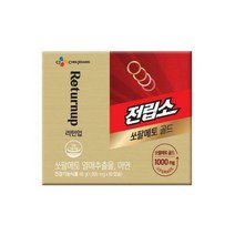 CJ제일제당 리턴업 전립소 쏘팔메토 골드 1000mg 60개입(2개월분), 60캡슐, 1개