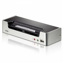 2포트 USB HDMI KVM 스위치 허브 공유기 망분리 콘솔