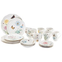 Lenox 버터플라이 메도우 클래식 28피스 식기세트, Thermal Tea Mug