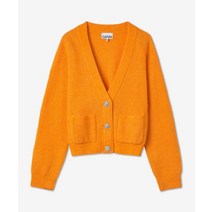 GANNI [주말 ] 여성 소프트 울 니트 - 오렌지 / K1610284 SOFT WOOL KNIT