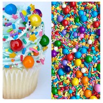Sprinkles 스프링클 Manvscakes 무지개 8oz 케이크 Rainbow