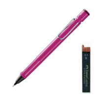 LAMY 사파리 샤프 핑크 + 샤프심 랜덤발송 세트, 0.5mm, 5세트