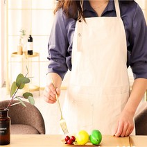 집콕생활 홈쿡러들을 위한 유럽풍 모던/플라워 에이프런 앞치마 6종, 플라워핑크