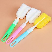 380510ml 보온병 커피 잔 물병 온도 디스플레이 진공 플라스크 열 텀블러 자동차 절연 컵 크리스마스 선물, 380ml+1pc random brush