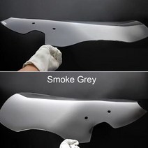 대림 XQ 125 XQ1 XQ2 용 250 높임 윈드 스크린 디플렉터, 04 Smoke Grey High 61CM