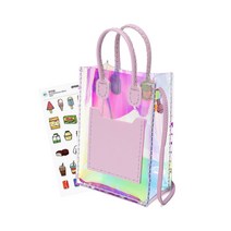 레디코 홀로그램 PVC 미니 크로스 백 만들기 재료 키트 비치 가방 DIY 세트 바느질 공예 키트 성인 취미 공방 센터