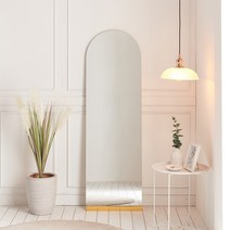 뷰티골드 아치형 옷가게 카페 드레스룸 전신거울 500x1800, 골드