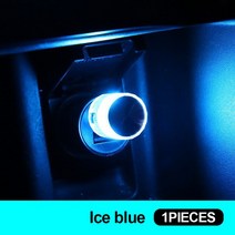 미니 USB LED 자동차 인테리어 분위기 장식 조명 현대 투싼 악센트 I10 I20 코나 겟츠 솔라리스 I30 액세서리, [05] Red, [03] For Cadillac