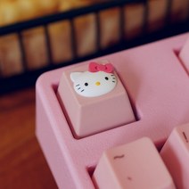 해외 키티 수지 핸드 메이드 키캡 귀여운 키캡 키보드 꾸미기-12184, 옵션01