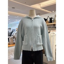 [에이지도르] 도톰 카라 니트 집업 ALFOWIC118HCC