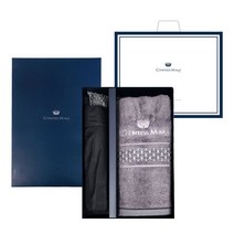 송월타올 더블다이아 3단엠보 우산 수건 행사 고급 답례품 2p