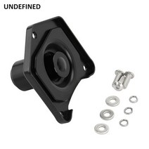 호환 할리데이비슨 할리 트윈 캠 오토바이 솔레노이드 커버 푸시 버튼 스타터 CNC 알루미늄 EVO Dyna Sportster XL 투어링 로드 킹 1991-2017, Black