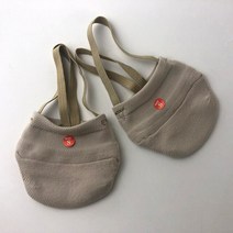 성인 리듬체조리본 그립감 좋은 리본막대Jusenda 전문 리듬 체조 신발 소프트 하프 양말 니트 Roupa Ginast, 01 Khaki_02 S