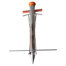 고추모종심는기계 씨앗 파종기 이식기 비료 주입기, 4개 개방 이중 핸들  거리계 페달  주문