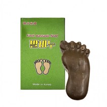 발비누 냄새제거 각질제거 보습효과 발샴푸 발전용 벤토나이트비누 미용비누 비누, 단품